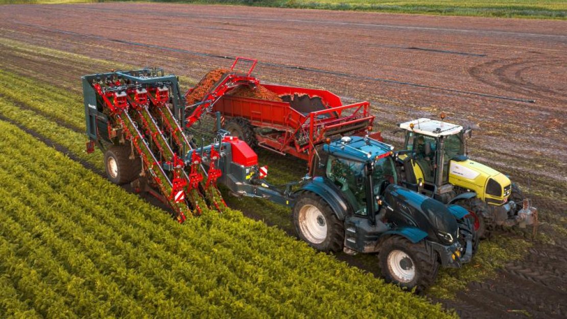 Used harvesting machine Dewulf