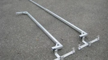 Devette chariots en aluminium monorail pour convoyeur potplant