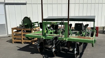 Basrijs planting machine with 100 cm large discs 4 rows