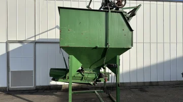 Box tipper 145 cm max, with hopper