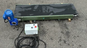 Demtec conveyor 150 x 41 cm, with adjustable speed