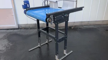 Double lane conveyor, 80 cm wide