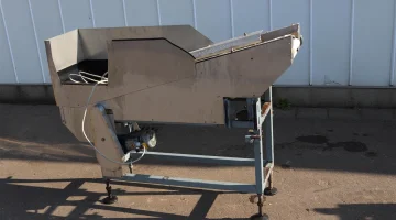 Aweta singelator with diabolo rollers