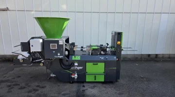 Ellepot PlantPaper Semi-Automatic paperpot machine 4 lanes