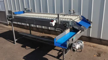 Sorma roller inspection conveyor 240 x 75 cm