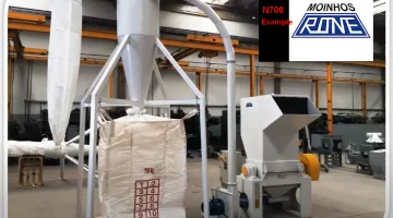 Rone N700 trituratore per impieghi gravosi - multiuso