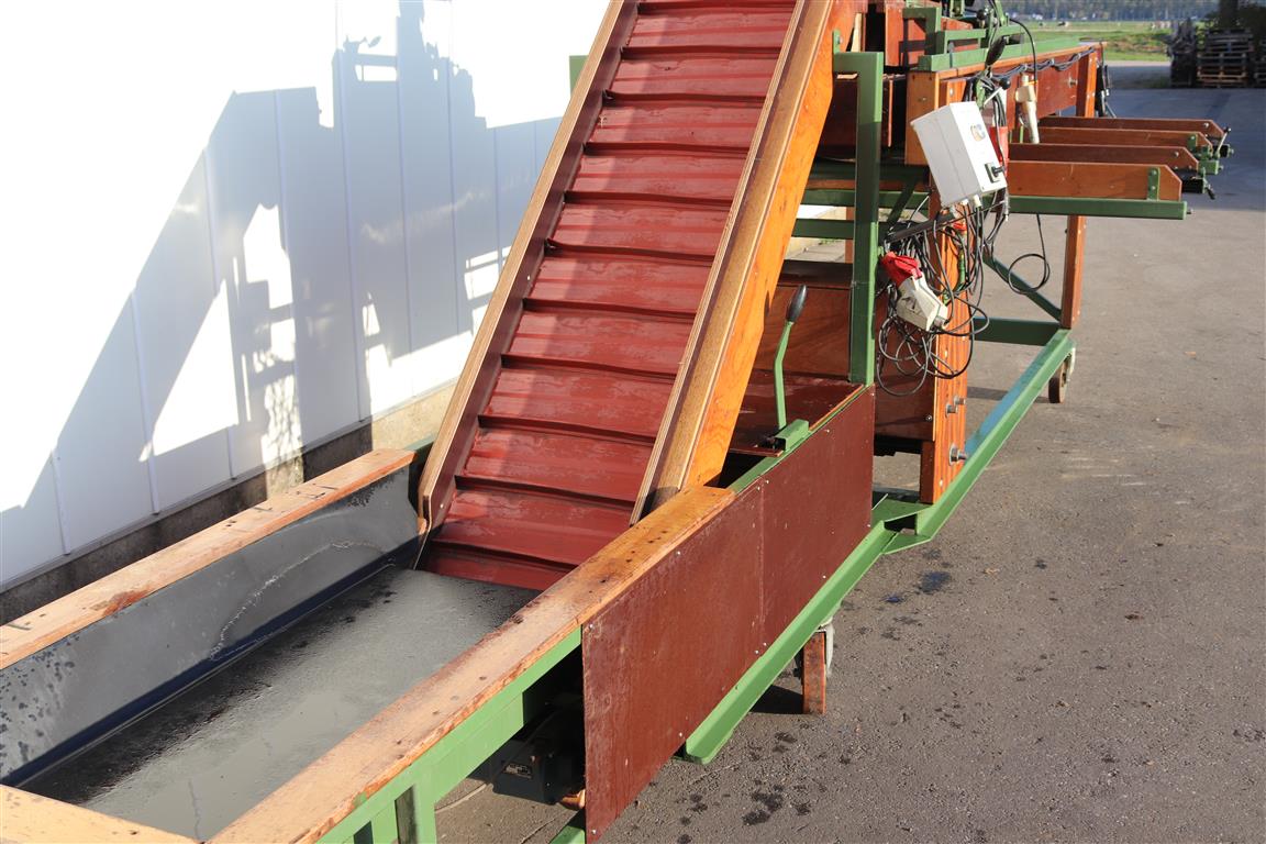 Schouten Sorting Machine For Bulbs And Onions With Elevator And Cleaner ...