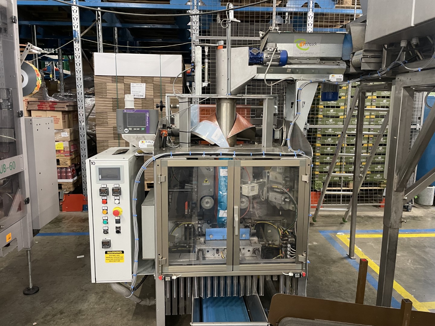 Sorma BBS 134 Vertbag Net Packaging Machine • Duijndam Machines