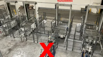 Sorma PAL 108D palletiseerder met kettingtransporteur