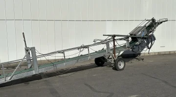 Van den Beucken convoyeur de récolte 960 x 40 cm pour les boîtes
