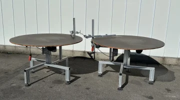 Viscon Поворотные столы с деревянной столешницей